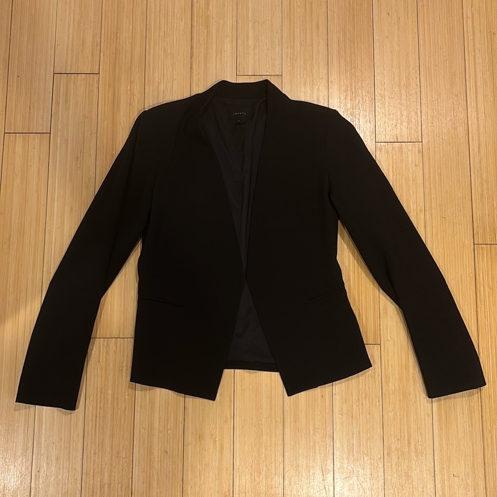 Theory | Size 8 | Wool Open Front Blazer - image 5